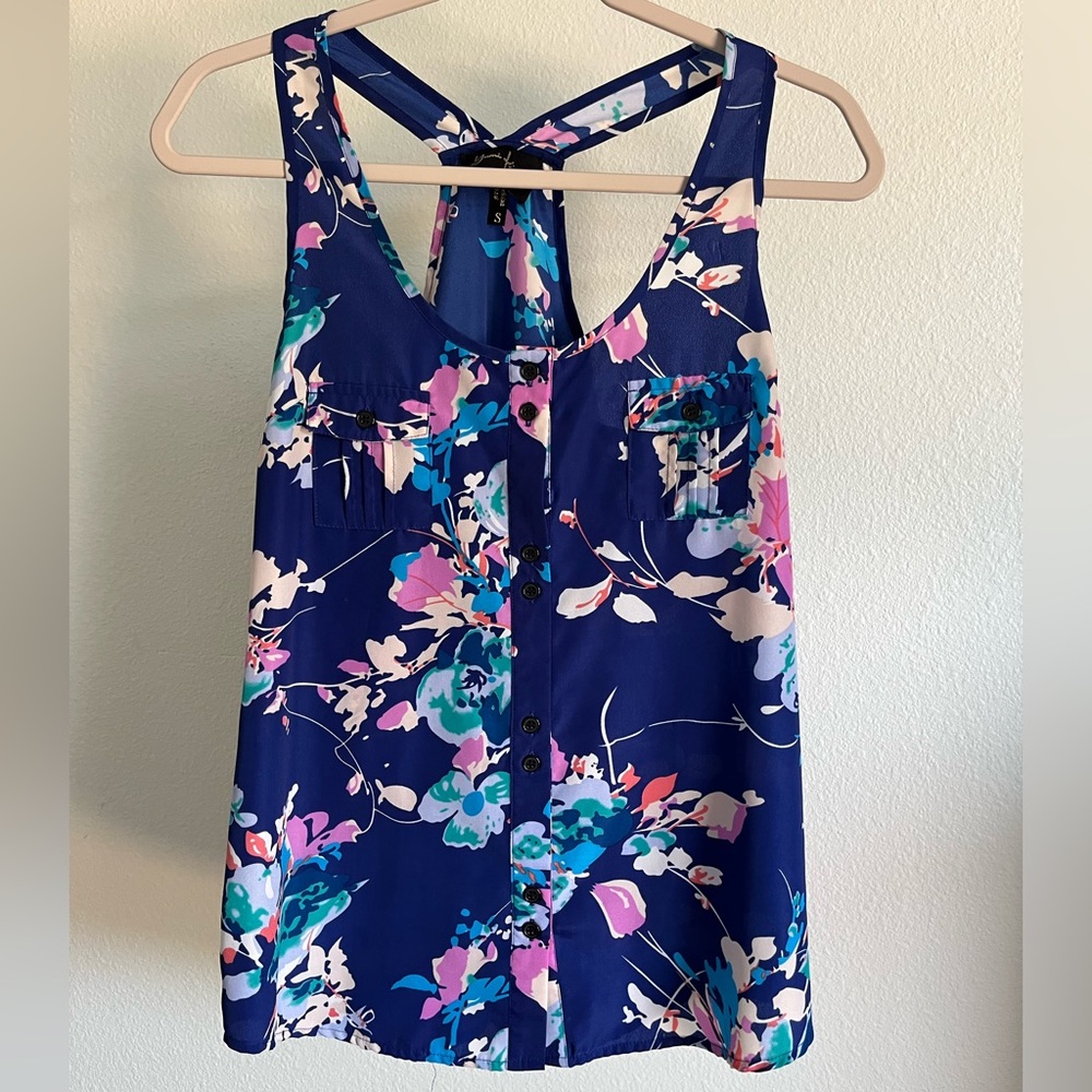 Yumi Kim Floral Racerback Tank Top - Size S/M
